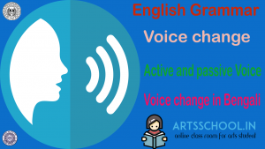 Voice change in Bengali, Active and passive Voice